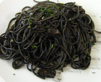 Pasta al nero di seppia